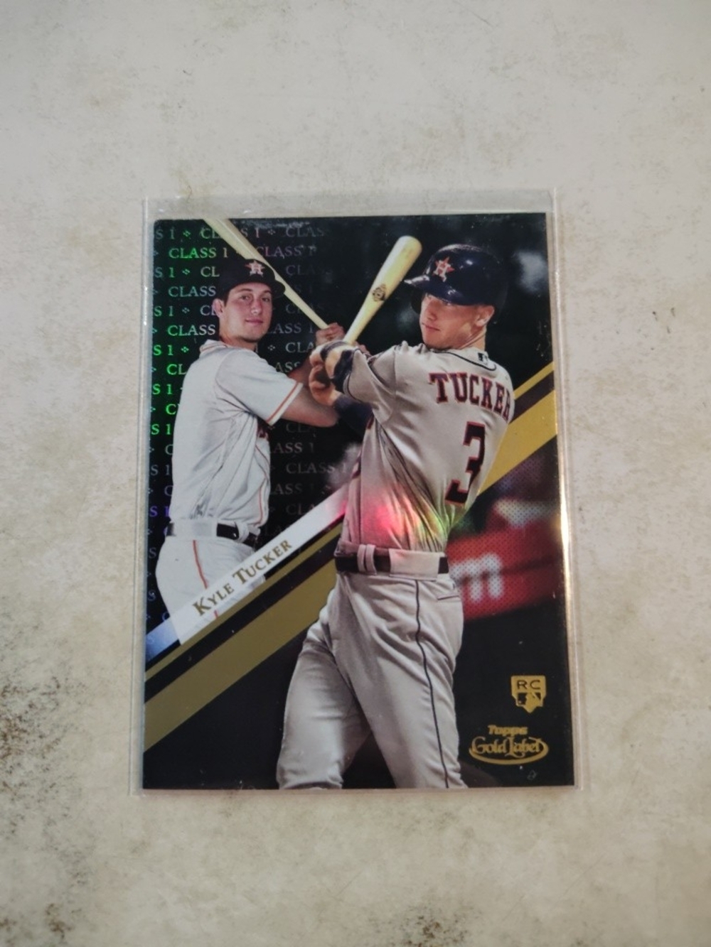 Kyle Tucker 2019 Topps Gold Label #39 Rookie Class 1 Houston Astros Baseball